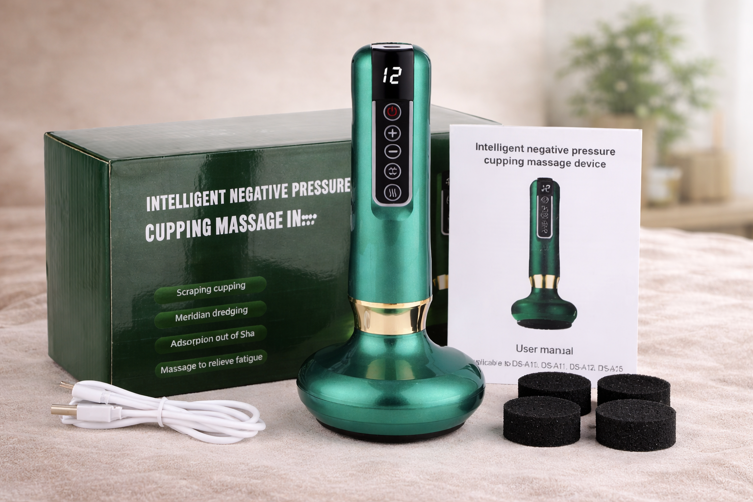 Electric Cupping & Gua Sha Massager - selfhealingtherapeutics