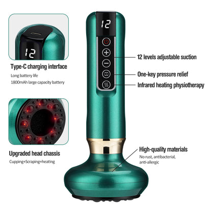 Infrared Cupping & Scraping Massager